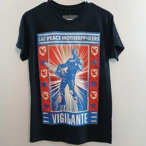 Peacemaker Vigilante Small Black Graphic Tee
